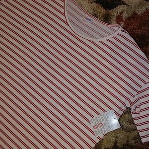 NWT Red striped Irma by Lularoe